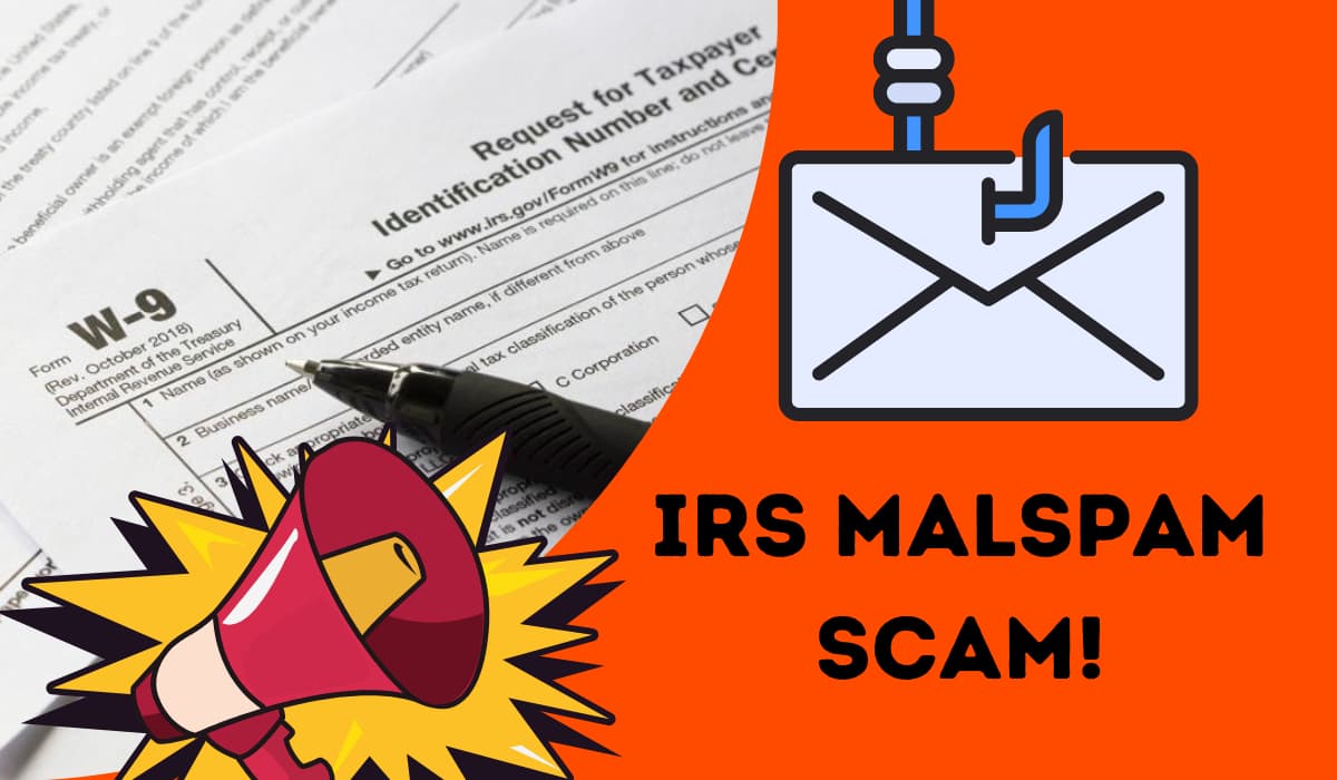 IRS tax forms W-9 email scam contains Emotet malware
